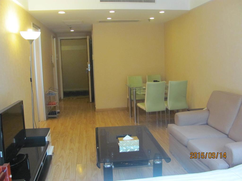 Beijing New World Cbd Apartment חדר תמונה